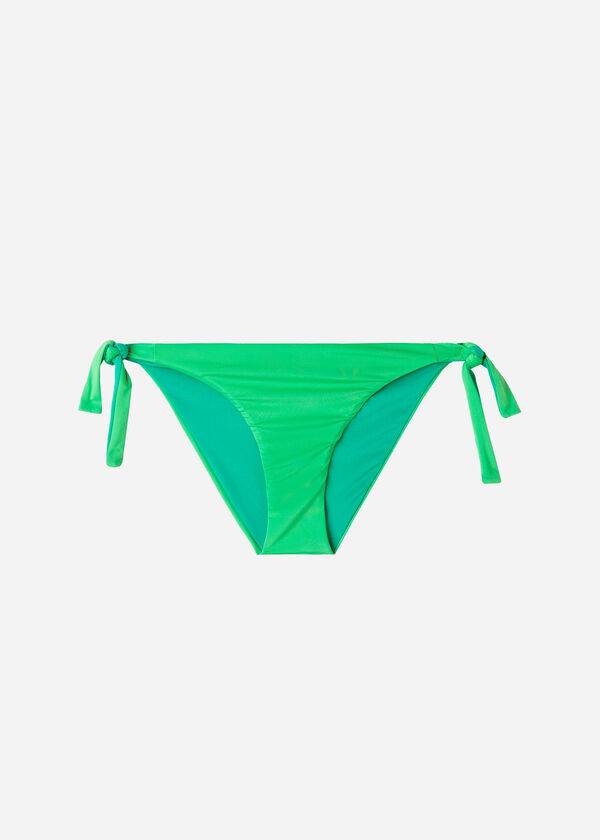 slip bikini da donna ecologico verde calzedonia tied indonesia