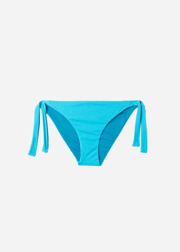 calzedonia tied indonesia eco bikini bottom da donna turchese