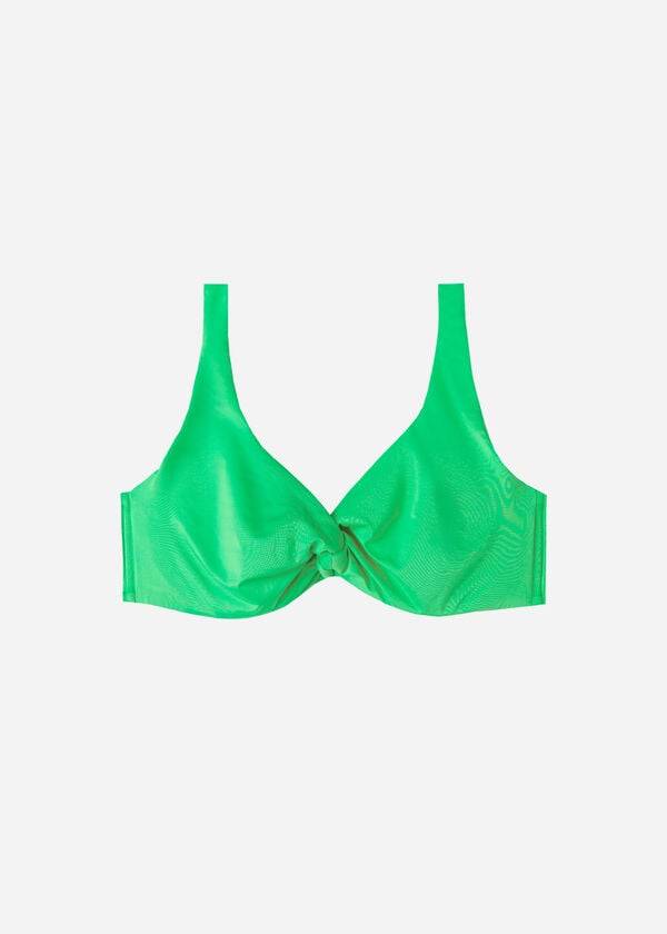 verde calzedonia balconcino indonesia eco cobey top bikini da donna