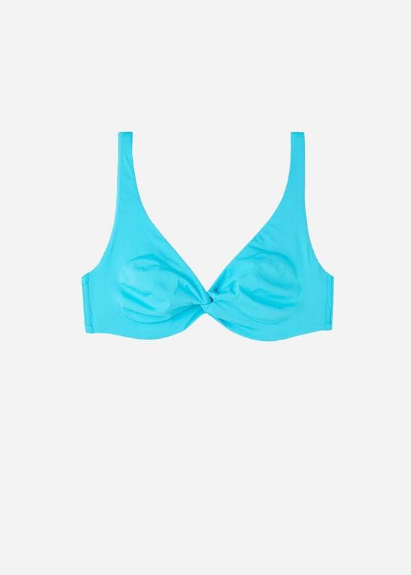 top bikini da donna calzedonia balconcino indonesia eco cobey turchese