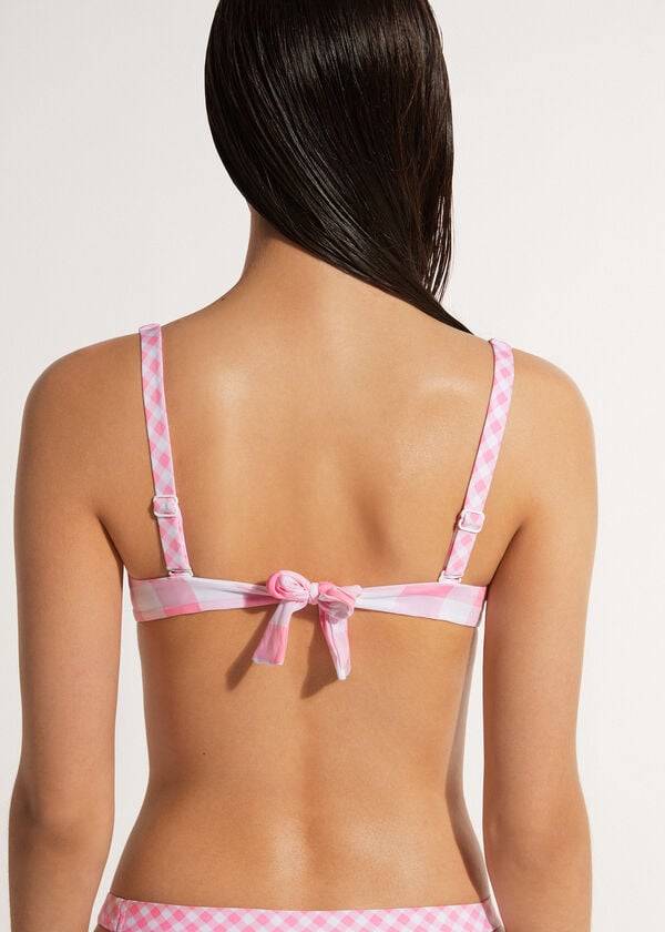 top bikini da donna rosa calzedonia balconcino lione