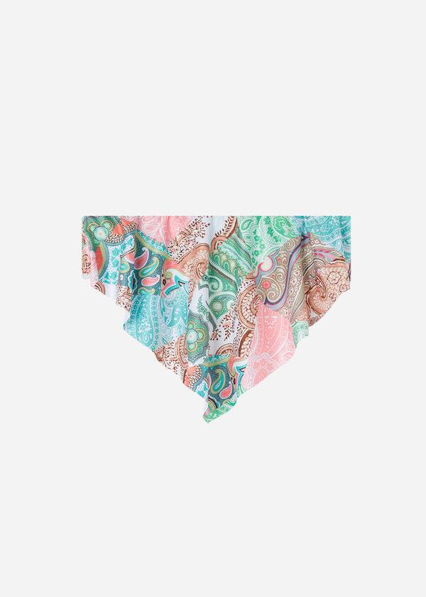 top bikini da donna turchese calzedonia bandeau saint tropez
