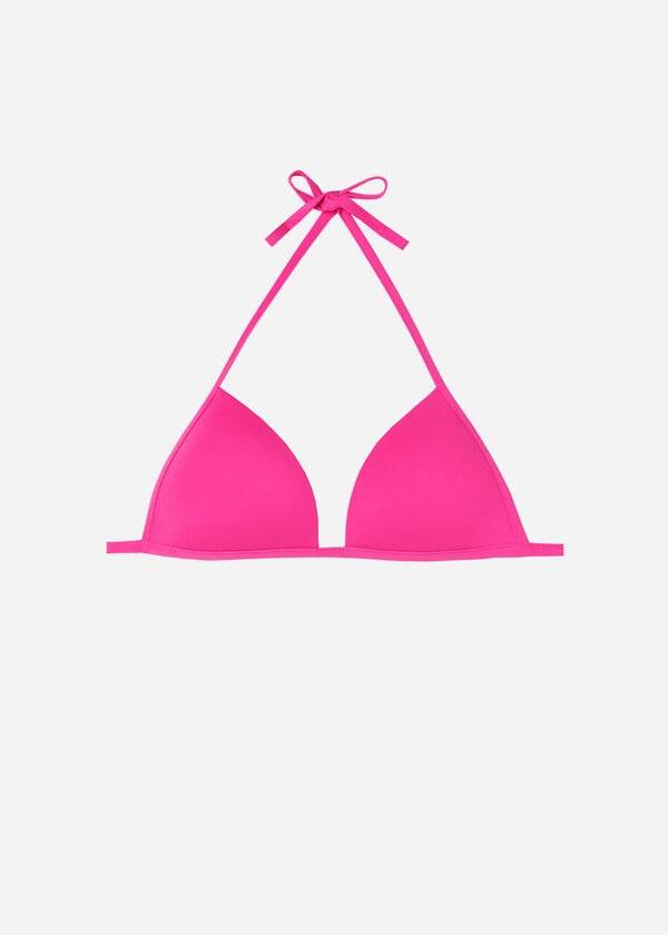 bikini da donna rosa calzedonia con triangolo imbottito morbido graduato indonesia