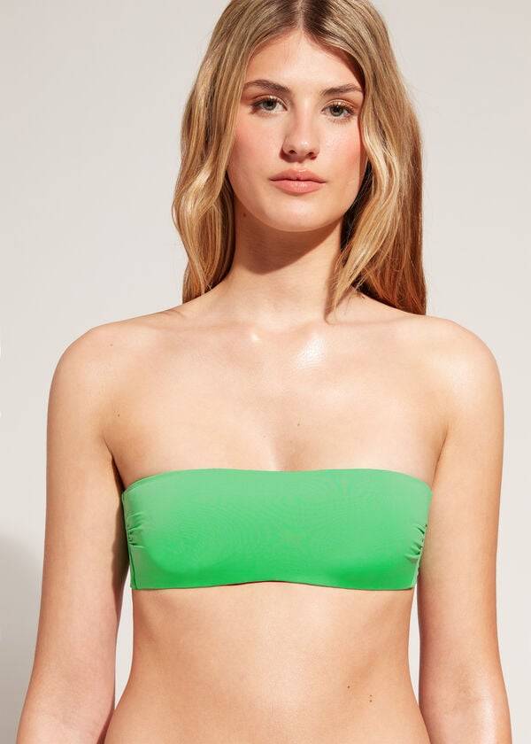 fascia imbottita calzedonia indonesia eco rosa reggiseno bikini da donna verde