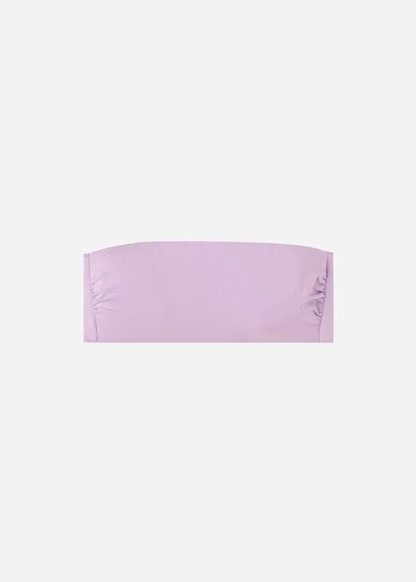 calzedonia padded bandeau indonesia eco strapless bikini tops donna viola