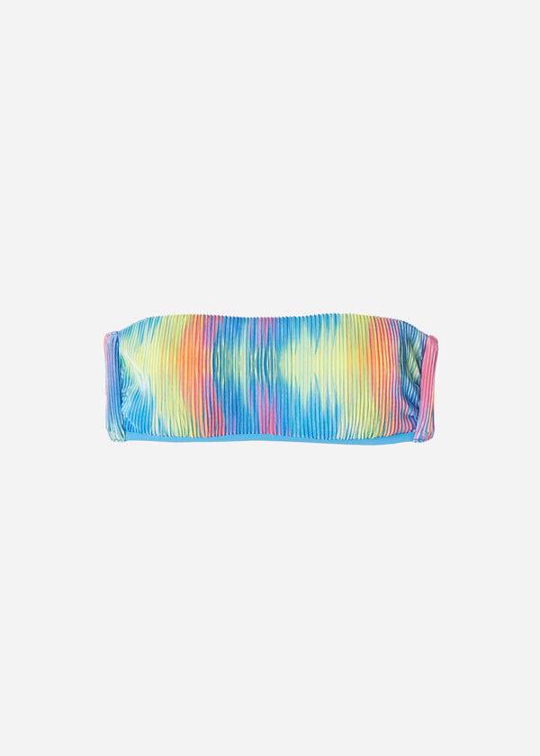 top bikini donna maiorca a fascia imbottita calzedonia multicolor