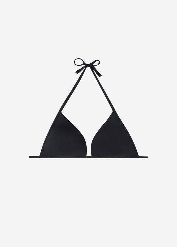 reggiseno bikini da donna nero calzedonia imbottito triangolo indonesia eco cobey