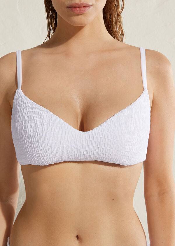 calzedonia slip bikini donna lanzarote imbottito bianco