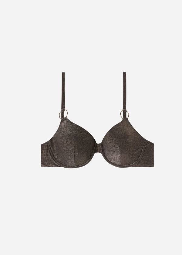 calzedonia push up hollywood bikini top donna nero