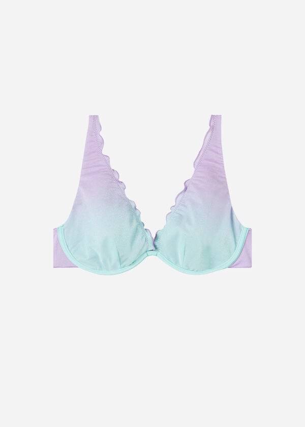 reggiseno bikini push-up madrid da donna calzedonia viola