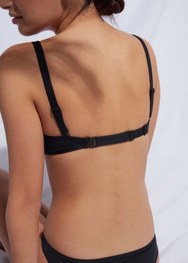 top bikini da donna eco rosa calzedonia tank style indonesia black