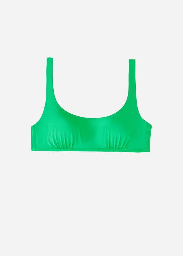 top bikini da donna verde calzedonia stile indonesia eco rosa