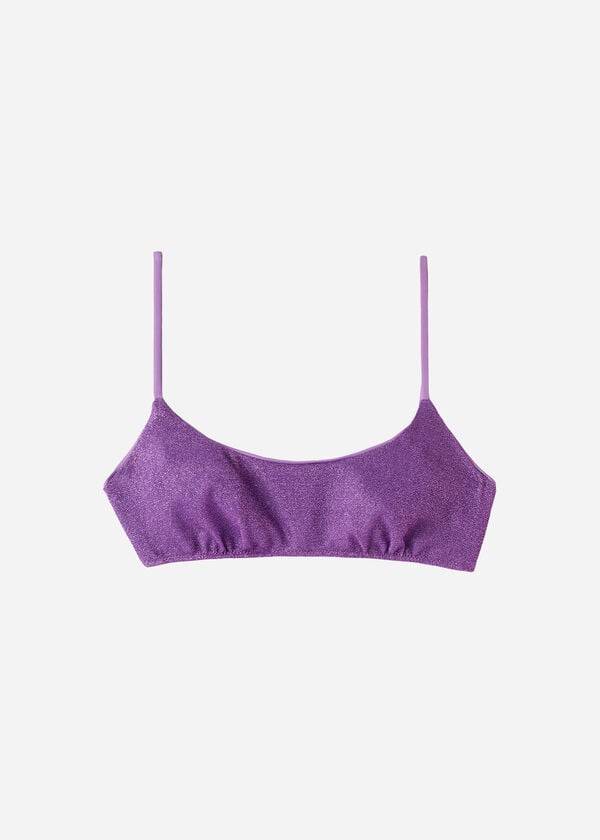 top bikini las vegas stile canotta da donna calzedonia viola