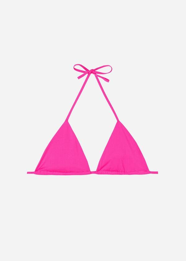 top bikini rosa calzedonia triangle string indonesia eco rosa da donna