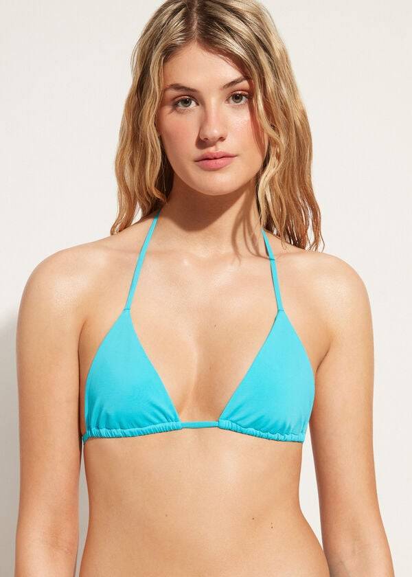 calzedonia triangle string indonesia eco rosa reggiseno bikini da donna turchese