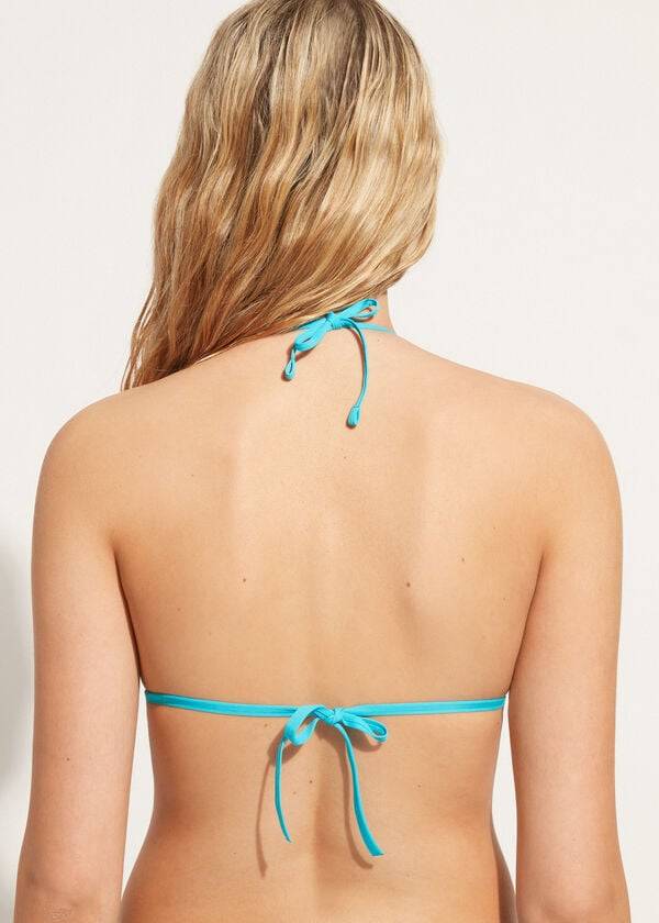 calzedonia triangle string indonesia eco rosa reggiseno bikini da donna turchese