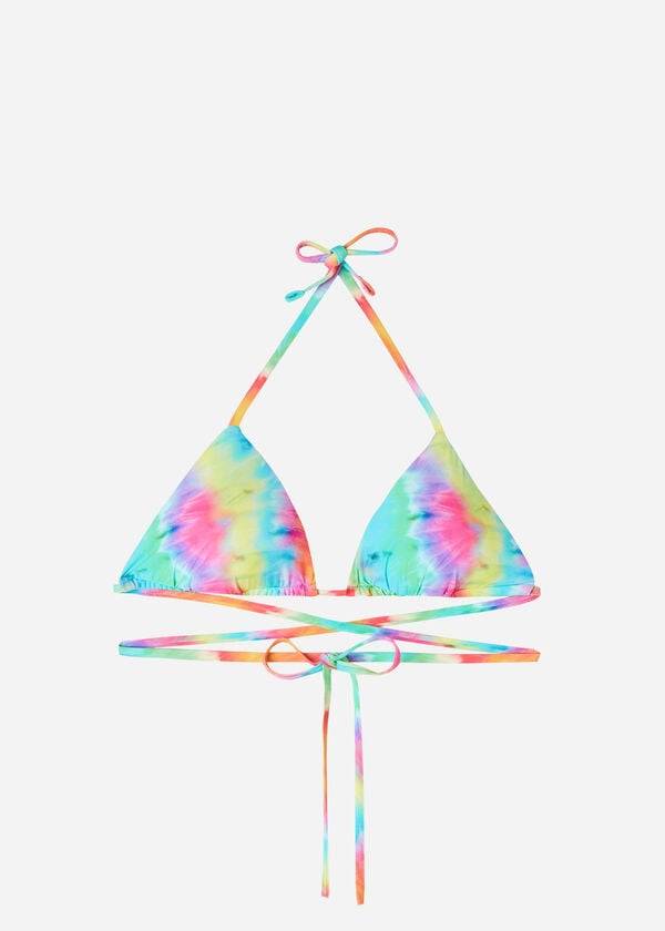 calzedonia triangle string orlando bikini top donna multicolore