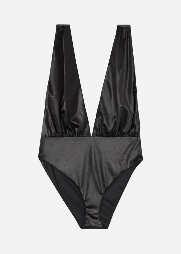 costume da bagno intero milano calzedonia da donna nero